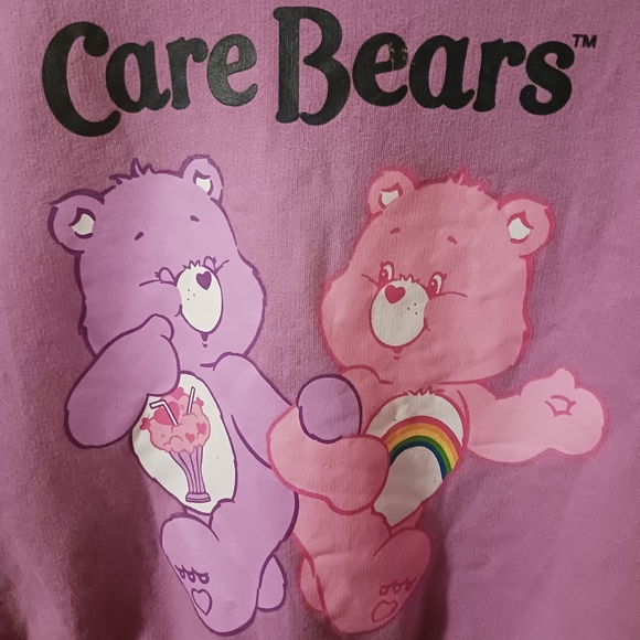 Pink Care Bears Crewneck Sweater- Size Medium - Picture 4 of 5